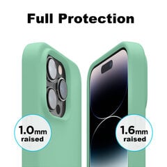 Soundberry Silicone Set iPhone 14 Pro Max Pistachio 5D cena un informācija | Telefonu vāciņi, maciņi | 220.lv