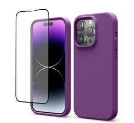 Soundberry Silicone Set iPhone 14 Pro Amethyst 5D cena un informācija | Telefonu vāciņi, maciņi | 220.lv