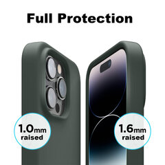 Soundberry Silicone   Set iPhone 14 Pro Dark Olive 5D цена и информация | Чехлы для телефонов | 220.lv