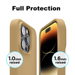 Soundberry Silicone   Set iPhone 14 Pro Granola 2.5D цена и информация | Чехлы для телефонов | 220.lv
