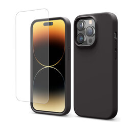 Soundberry Silicone   Set iPhone 14 Pro Cacao 2.5D цена и информация | Чехлы для телефонов | 220.lv