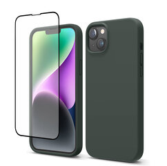 Soundberry Silicone   Set iPhone 14 Dark Olive 5D цена и информация | Чехлы для телефонов | 220.lv