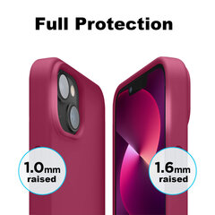 Soundberry Silicone Set iPhone 13 Cabernet 2.5D cena un informācija | Telefonu vāciņi, maciņi | 220.lv