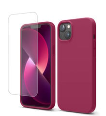 Soundberry Silicone Set iPhone 13 Cabernet 2.5D cena un informācija | Telefonu vāciņi, maciņi | 220.lv