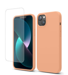 Soundberry Silicone Set iPhone 13 Cantaloupe 2.5D cena un informācija | Telefonu vāciņi, maciņi | 220.lv