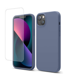 Soundberry Silicone  Set iPhone 13 Lavender Grey 2.5D цена и информация | Чехлы для телефонов | 220.lv