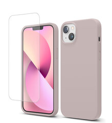 Soundberry Silicone Set iPhone 13 Lilac Cream 2.5D cena un informācija | Telefonu vāciņi, maciņi | 220.lv