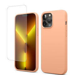 Soundberry Silicone Set iPhone 13 Pro Cantaloupe 2.5D cena un informācija | Telefonu vāciņi, maciņi | 220.lv