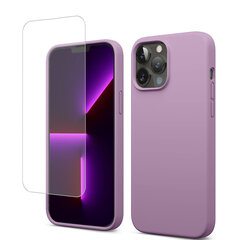 Soundberry Silicone  Set iPhone 13 Pro Blackcurrant 2.5D цена и информация | Чехлы для телефонов | 220.lv