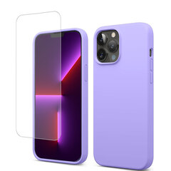 Soundberry Silicone Set iPhone 13 Pro Lilac Cream 2.5D cena un informācija | Telefonu vāciņi, maciņi | 220.lv