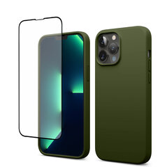 Soundberry Silicone  Set iPhone 13 Pro Pine Green 5D цена и информация | Чехлы для телефонов | 220.lv