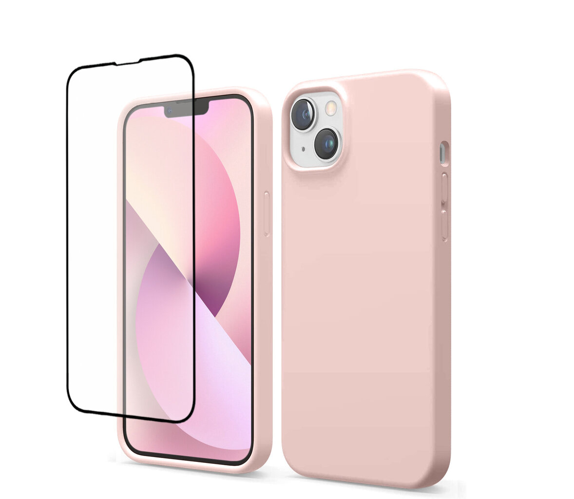 Soundberry MagSafe Silicone Set iPhone 13 Nude Pink 5D цена и информация | Telefonu vāciņi, maciņi | 220.lv