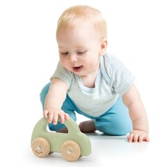 Деревянный раздвижной автомобиль VIGA PolarB, коричневый цена и информация | Игрушки для малышей | 220.lv
