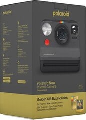 Polaroid Now Gen 2 Everything Box Golden Edition, черный цена и информация | Фотоаппараты мгновенной печати | 220.lv