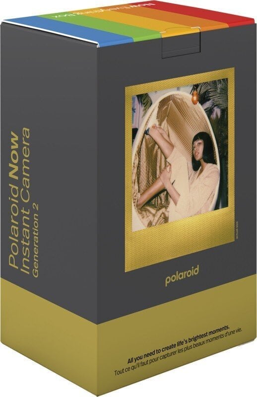 Polaroid Now Gen 2 Everything Box Golden Edition kamera, melna cena un informācija | Momentfoto kameras | 220.lv