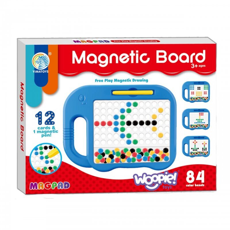 Montessori magnētiskā tāfele Woopie MagPad Elephant, 1gb. cena un informācija | Attīstošās rotaļlietas | 220.lv