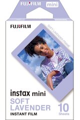 Фото бумага Fujifilm Instax Mini 1x10 Soft Lavender цена и информация | Прочие аксессуары для фотокамер | 220.lv