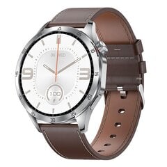 Microwear GT4 Pro Silver Leather cena un informācija | Viedpulksteņi (smartwatch) | 220.lv