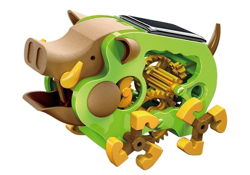 Interaktīvs robots Lean Toys, zaļš цена и информация | Rotaļlietas zēniem | 220.lv