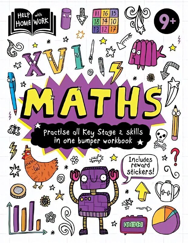 Help With Homework: 9plus Maths цена и информация | Grāmatas pusaudžiem un jauniešiem | 220.lv