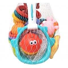 Smilšu un vannas rotaļlietu komplekts Woopie Baby, 17 gab. cena un informācija | Ūdens, smilšu un pludmales rotaļlietas | 220.lv