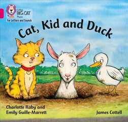 Cat, Kid and Duck: Band 01b/Pink B цена и информация | Книги для подростков и молодежи | 220.lv