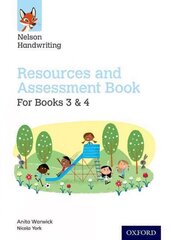 Nelson Handwriting: Year 3-4/Primary 4-5: Resources and Assessment Book for Books 3 and 4 цена и информация | Книги для подростков  | 220.lv