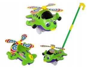 Stumiamas žaislas "Lėktuvas", žalias цена и информация | Игрушки для малышей | 220.lv