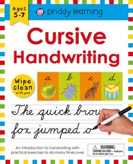 Wipe Clean Workbook: Cursive Handwriting: Ages 5-7; Wipe-Clean with Pen cena un informācija | Grāmatas pusaudžiem un jauniešiem | 220.lv