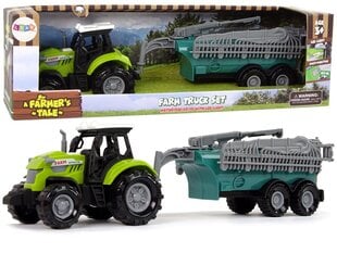 Rotaļu traktors ar smidzinātāju, ar skaņas efektiem cena un informācija | Rotaļlietas zēniem | 220.lv