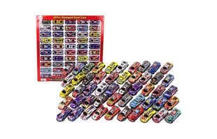 Sporta automobiļu komplekts Lean Toys, 50 gab. cena un informācija | Rotaļlietas zēniem | 220.lv