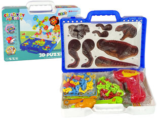 3D Konstruējama puzle Dinozauri Lean Toys cena un informācija | Konstruktori | 220.lv