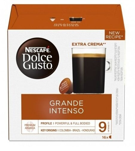 Kafijas kapsulas Dolce Gusto Grande Intenso, 16 gab. cena un informācija | Kafija, kakao | 220.lv