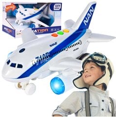 Самолет со светом и звуком цена и информация | Конструктор автомобилей игрушки для мальчиков | 220.lv