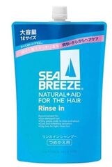 Shiseido Sea Breeze Шампунь и кондиционер для волос 2 в 1 от перхоти с ментолом наполнитель 1000мл цена и информация | Шампуни | 220.lv