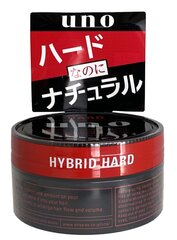 Vasks ar spēcīgu fiksāciju rupjiem matiem Shiseido Uno, 80 g cena un informācija | Matu veidošanas līdzekļi | 220.lv