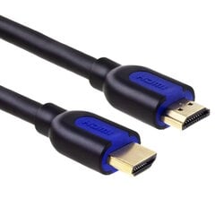 Seki kabelis HDMI-HDMI 1m, v.2.1, 8K, 48G цена и информация | Кабели и провода | 220.lv