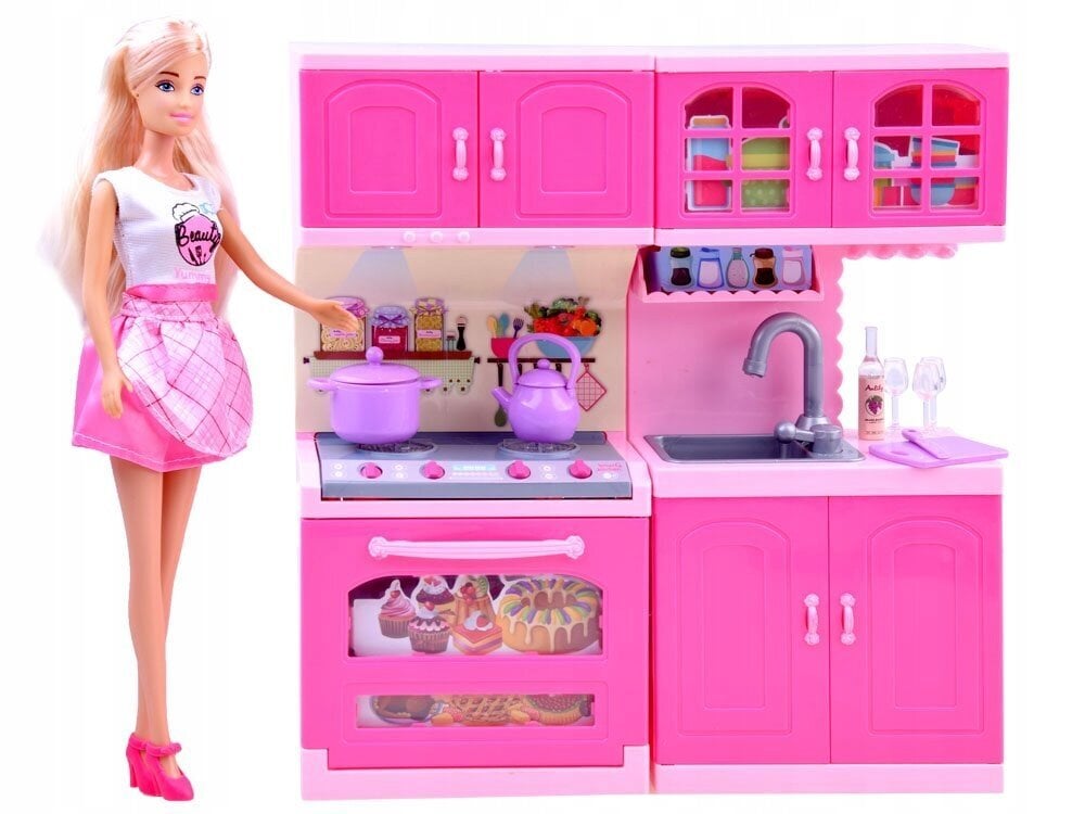 Lelle Anlily un virtuve ar skaņas efektiem Jokomisiada ZA2462 цена и информация | Rotaļlietas meitenēm | 220.lv