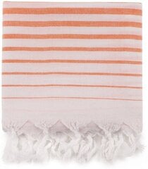 Пляжное полотенце, туристическое полотенце, полотенце для путешествий, быстро сохнущее, оранжевое, 90x180 см цена и информация | Полотенца | 220.lv