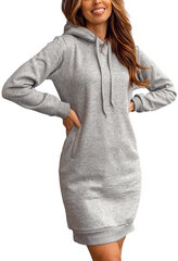 J.Style Kleitas Fleece Grey 68YS10005-2 68YS10005-2/XL cena un informācija | Jakas sievietēm | 220.lv