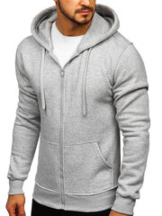 J.Style Джемпер Fleece Grey 68B2008-2 68B2008-2/L цена и информация | Мужские толстовки | 220.lv