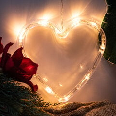 Светящееся подвесное сердце B46 цена и информация | Рождественское украшение CA1029 | 220.lv