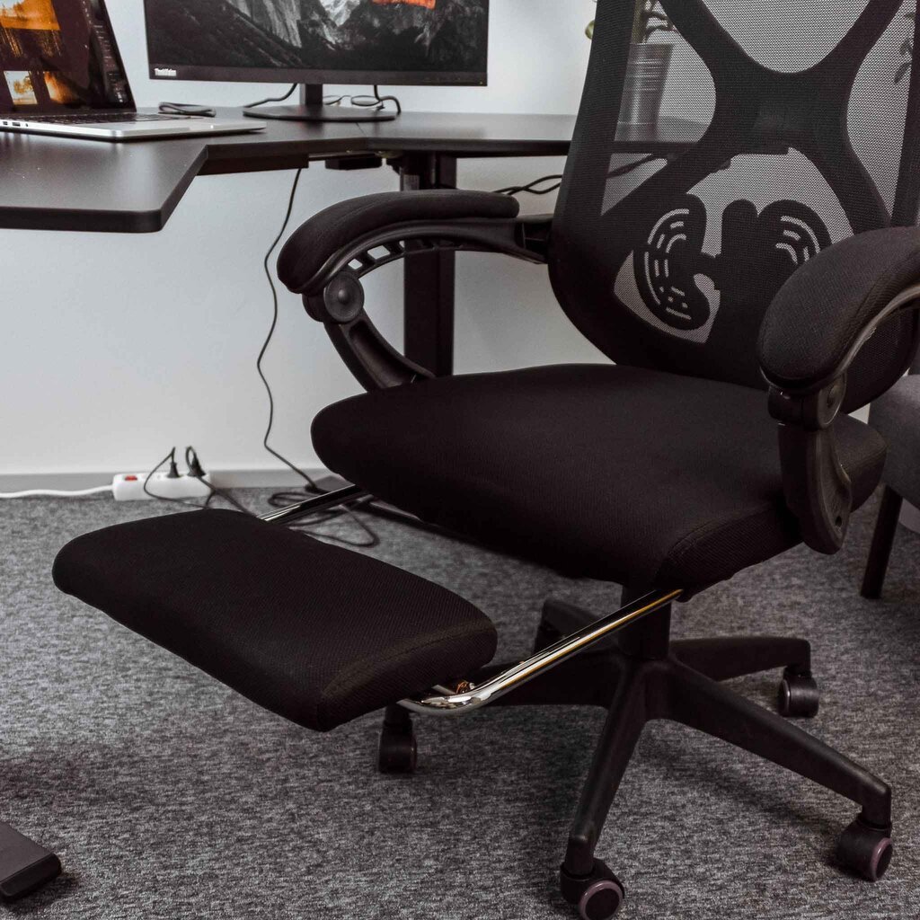 Lykke biroja krēsls Office Pro, melns cena un informācija | Biroja krēsli | 220.lv