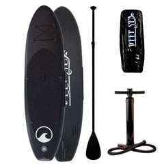 Deep Sea SUP dēlis komplekts Pro (300cm), melns цена и информация | SUP доски, водные лыжи, водные аттракционы | 220.lv