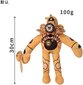 Plīša rotaļlietu komplekts HappyJoe Skibidi Toilet Titans, 30 cm, 3gab. cena un informācija | Mīkstās (plīša) rotaļlietas | 220.lv