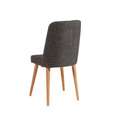 Krēsls Asir, 47x89x46cm, pelēks cena un informācija | Virtuves un ēdamistabas krēsli | 220.lv
