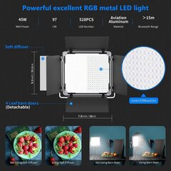 Apgaismojums Neewer Led 530 RGB cena un informācija | Apgaismojums fotografēšanai | 220.lv