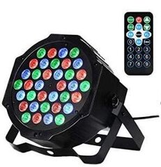 LED prožektors Free Color Mini Par 36 cena un informācija | Mūzikas instrumentu piederumi | 220.lv