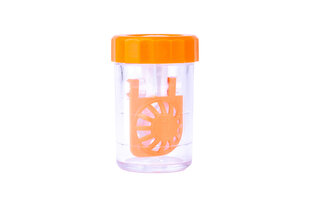 Вертикальный контейнер для контактной линзы Cyclean container, оранжевый цена и информация | Аксессуары для очков и линз | 220.lv