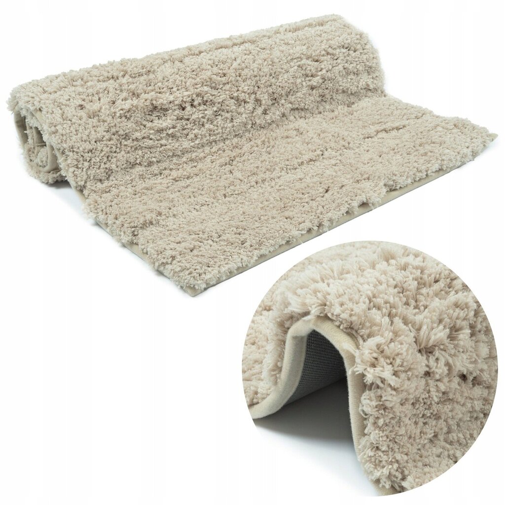 Paklājs Bath Mat Shaggy 60x110cm цена и информация | Paklāji | 220.lv